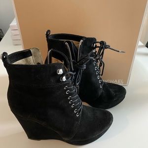 Michael Kors suede ankle boots